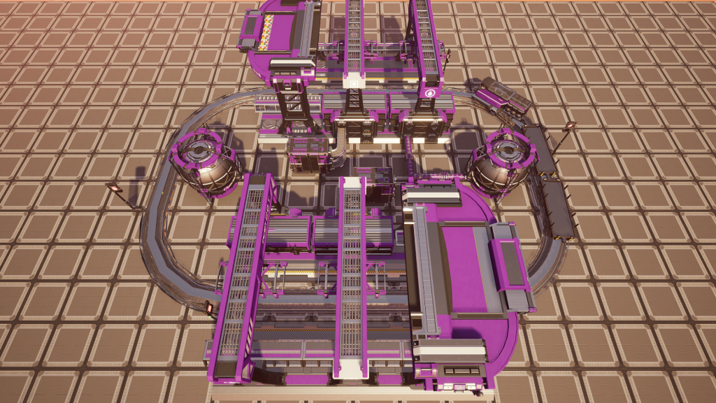 A simple loop moving items and liquids from one Train Station to another